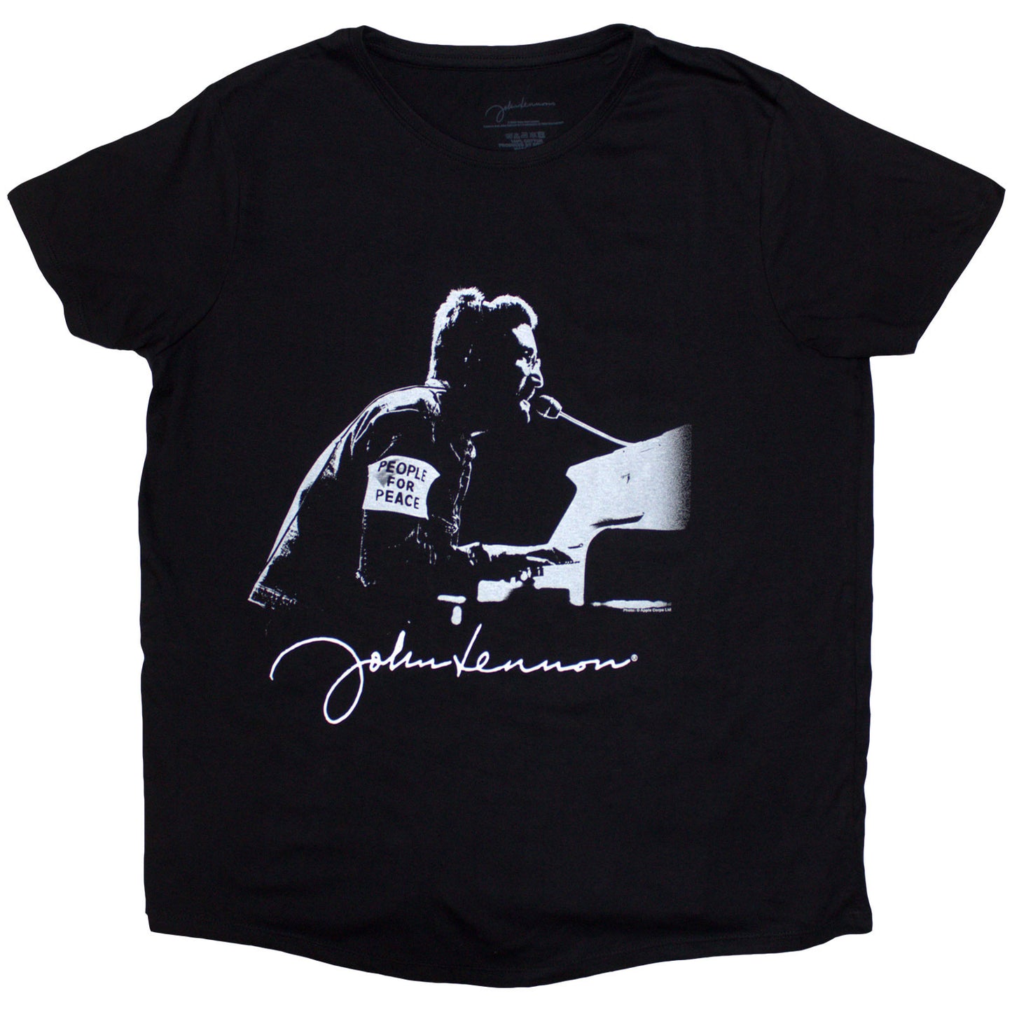 John Lennon Ladies T-Shirt: People for Peace