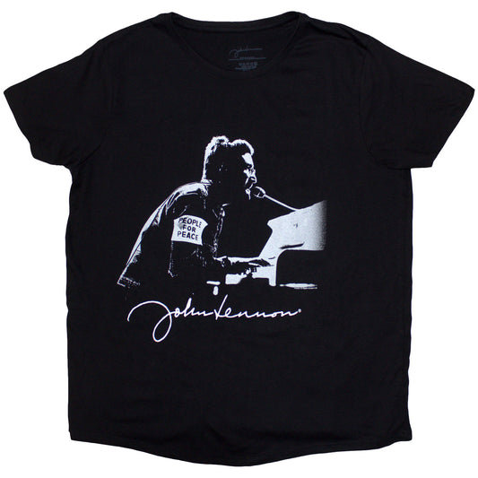 John Lennon Ladies T-Shirt: People for Peace