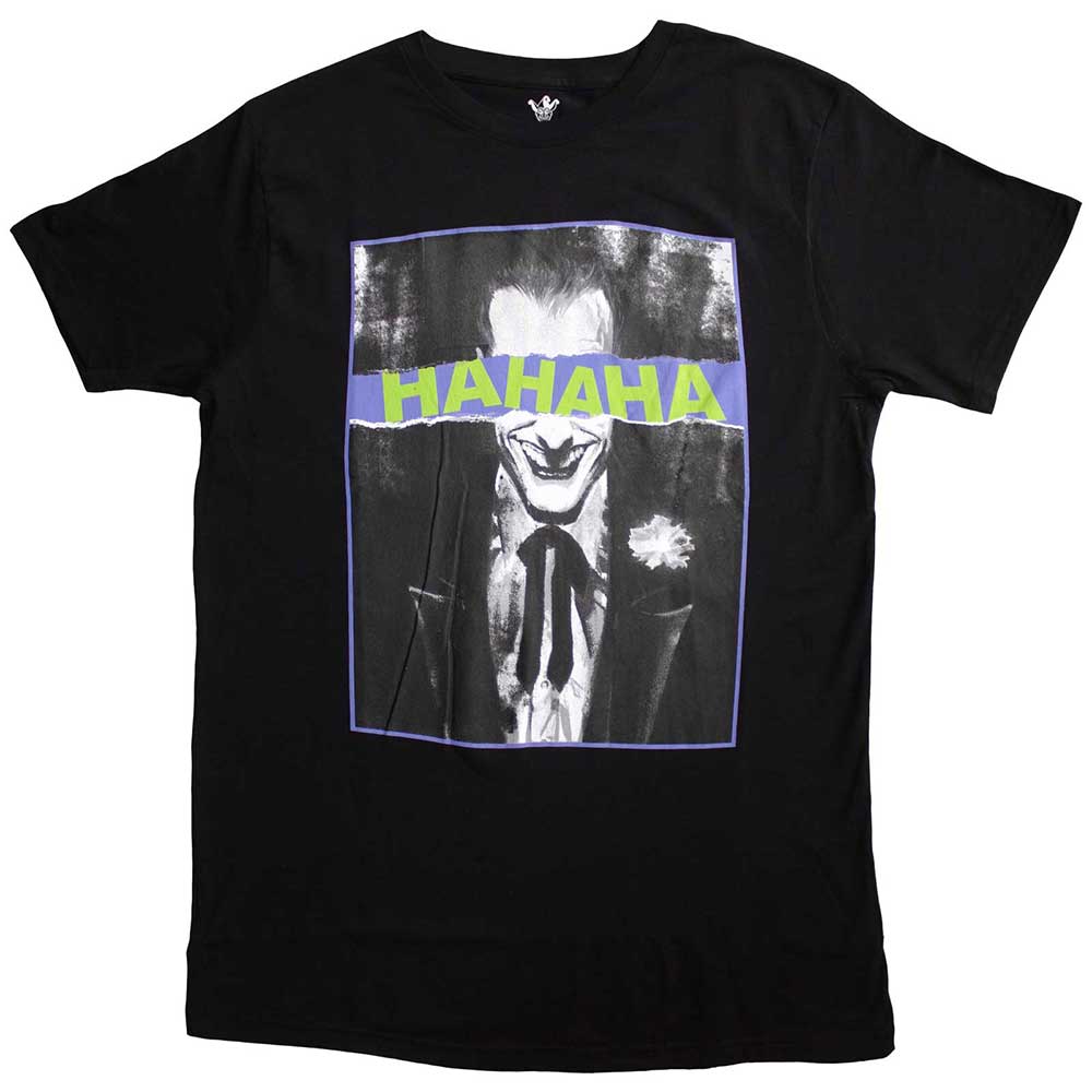 DC Comics T-Shirt: Joker Hahaha Eyes