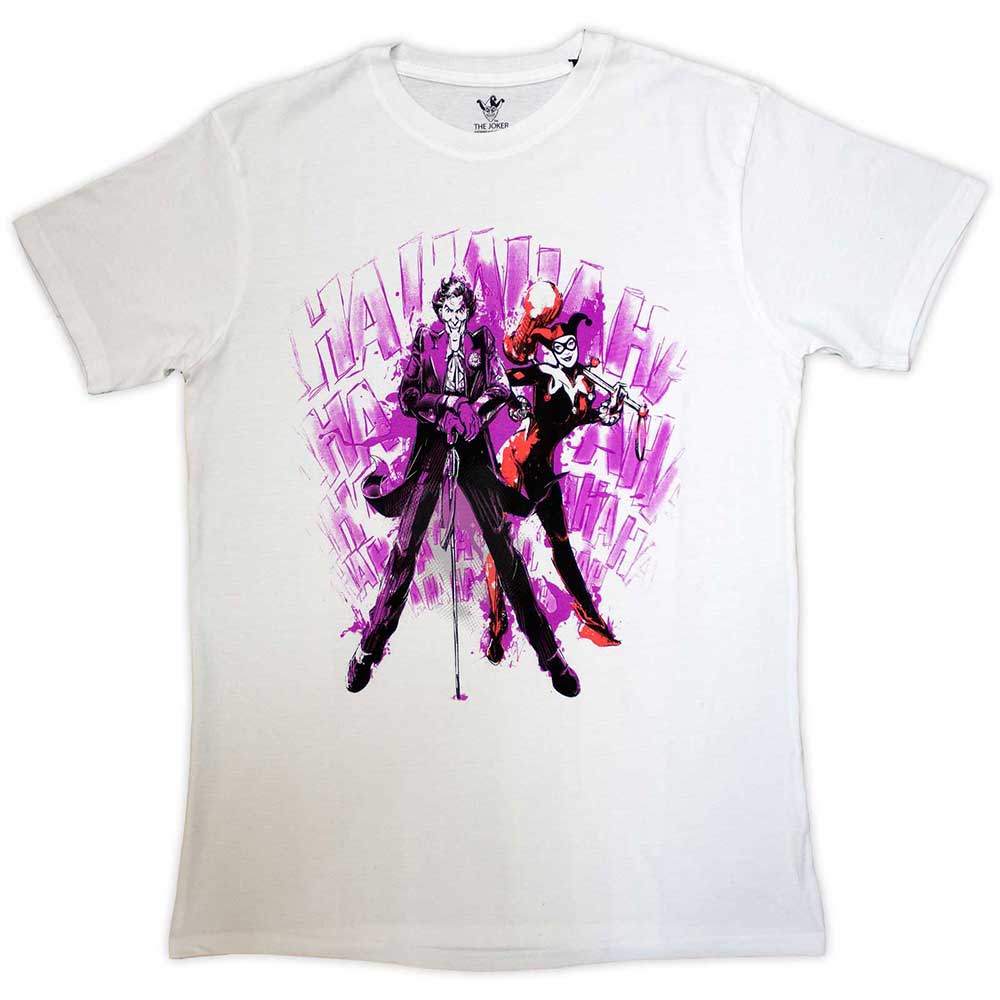 DC Comics T-Shirt: Joker - Harley & Joker Haha
