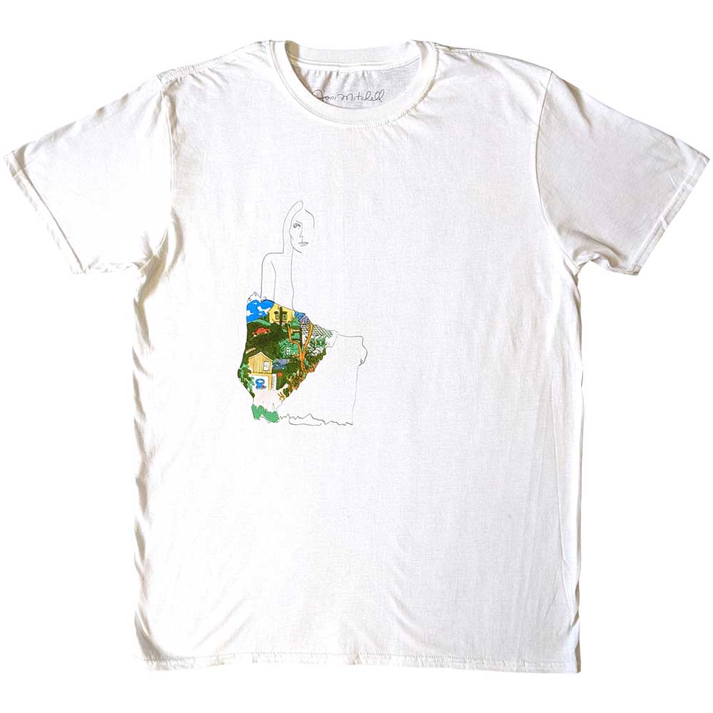 Joni Mitchell T-Shirt: Ladies Album