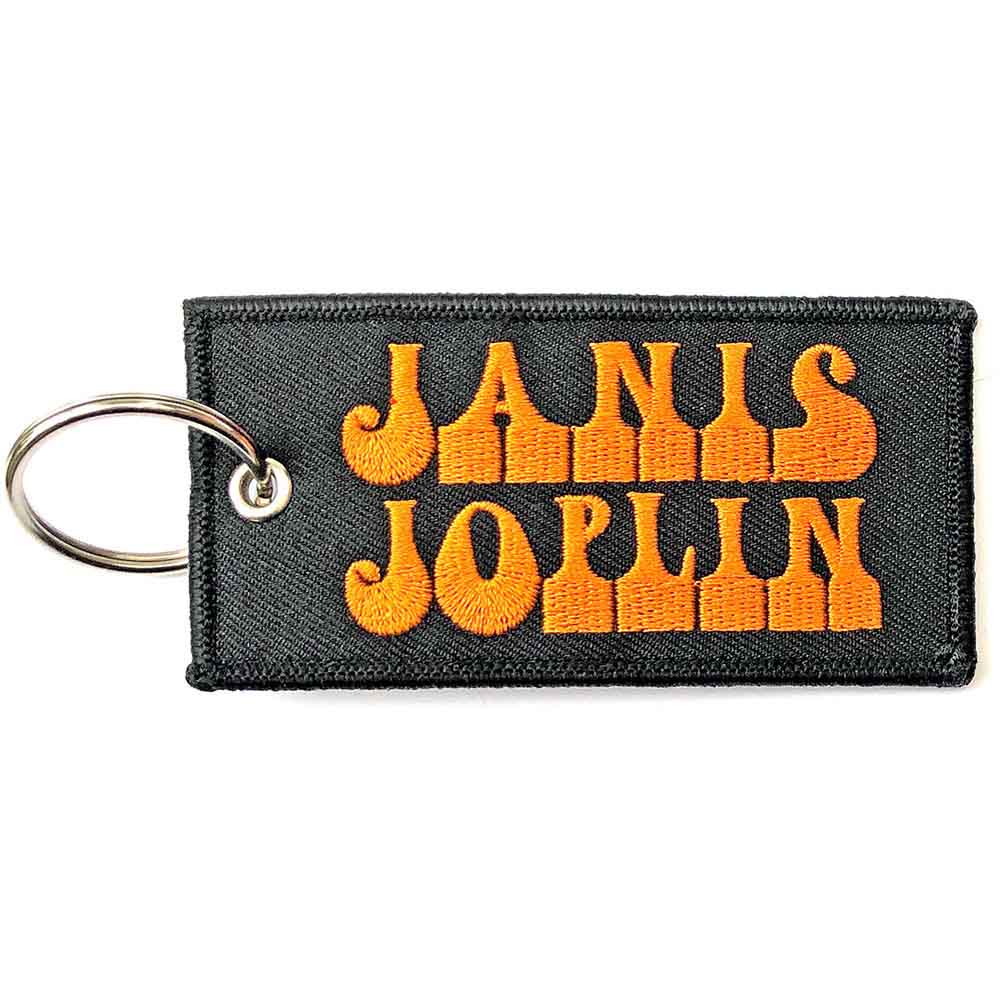 Janis Joplin Patch Keychain: Logo