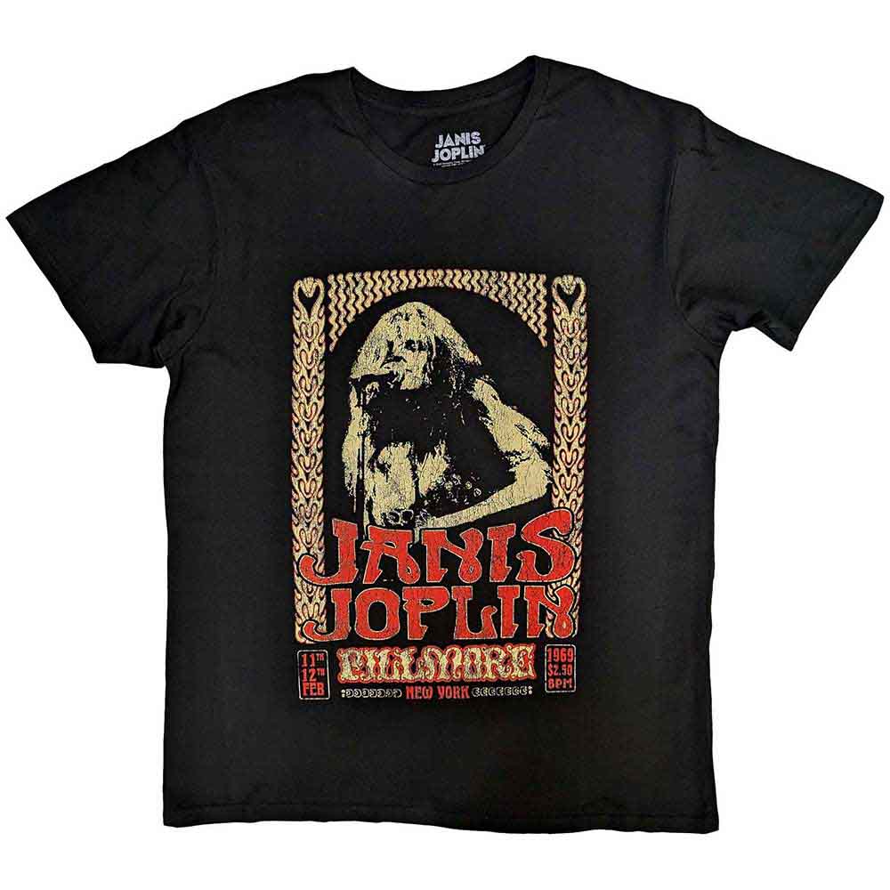 Janis Joplin T-Shirt: Vintage Poster