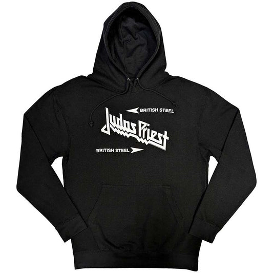 Judas Priest Pullover Hoodie: British Steel Logo