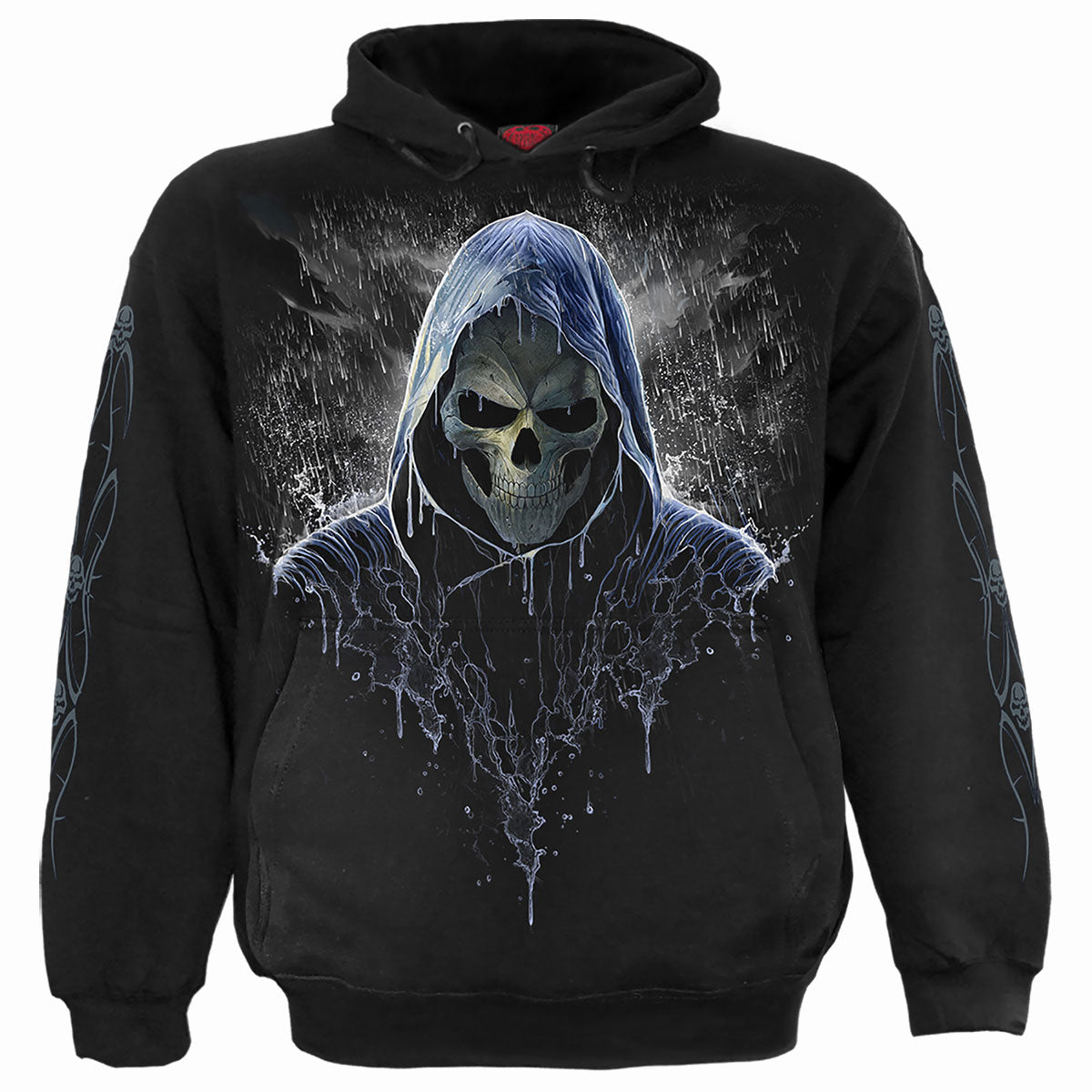 Spiral Pullover Hoodie: Reaping In The Rain