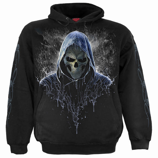 Spiral Pullover Hoodie: Reaping In The Rain