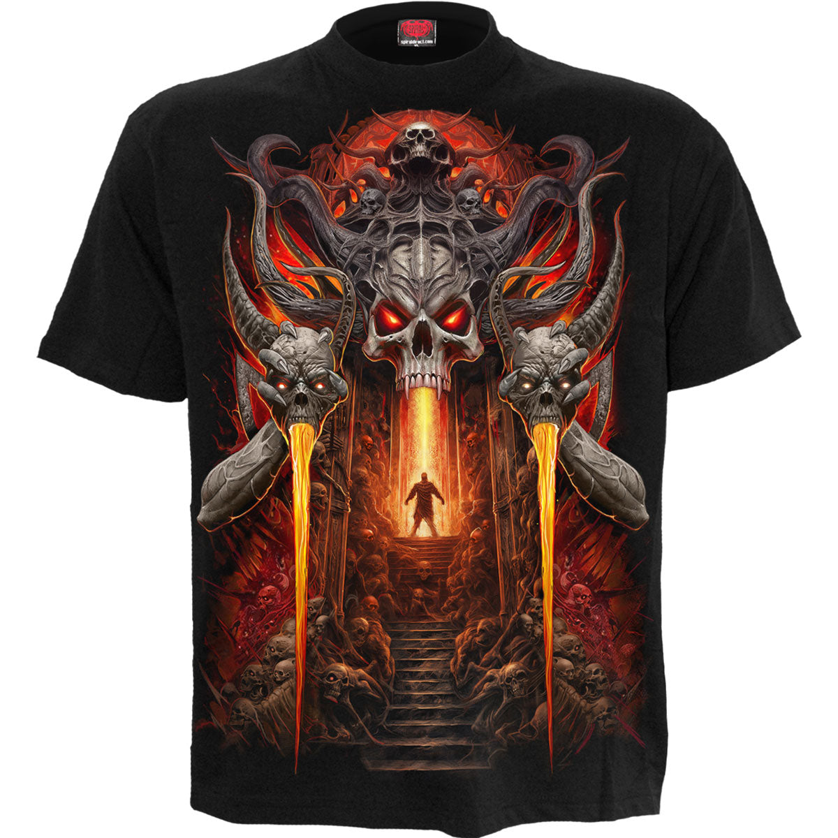 Spiral T-Shirt: Gates Of Hell