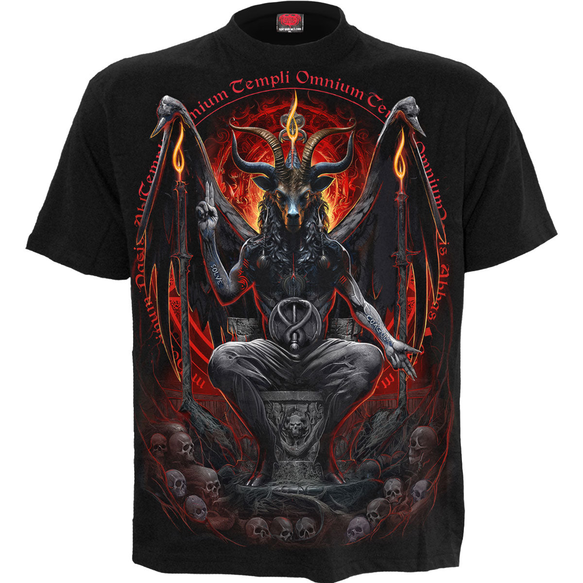 Spiral T-Shirt: Baphomet