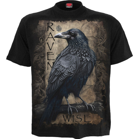 Spiral T-Shirt: Raven Wise