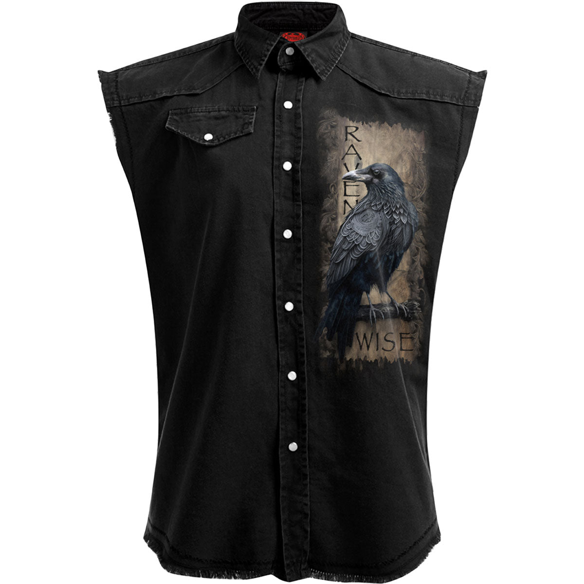 Spiral Worker Shirt: Raven Wise