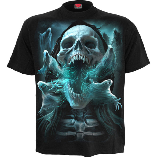 Spiral T-Shirt: Ghost Skull