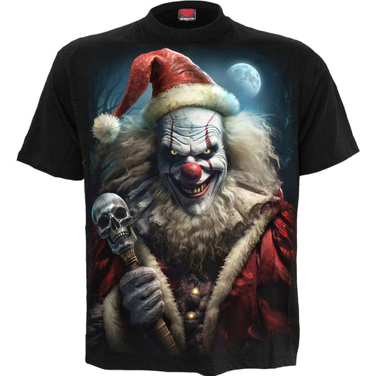 Spiral T-Shirt: Santa Clown