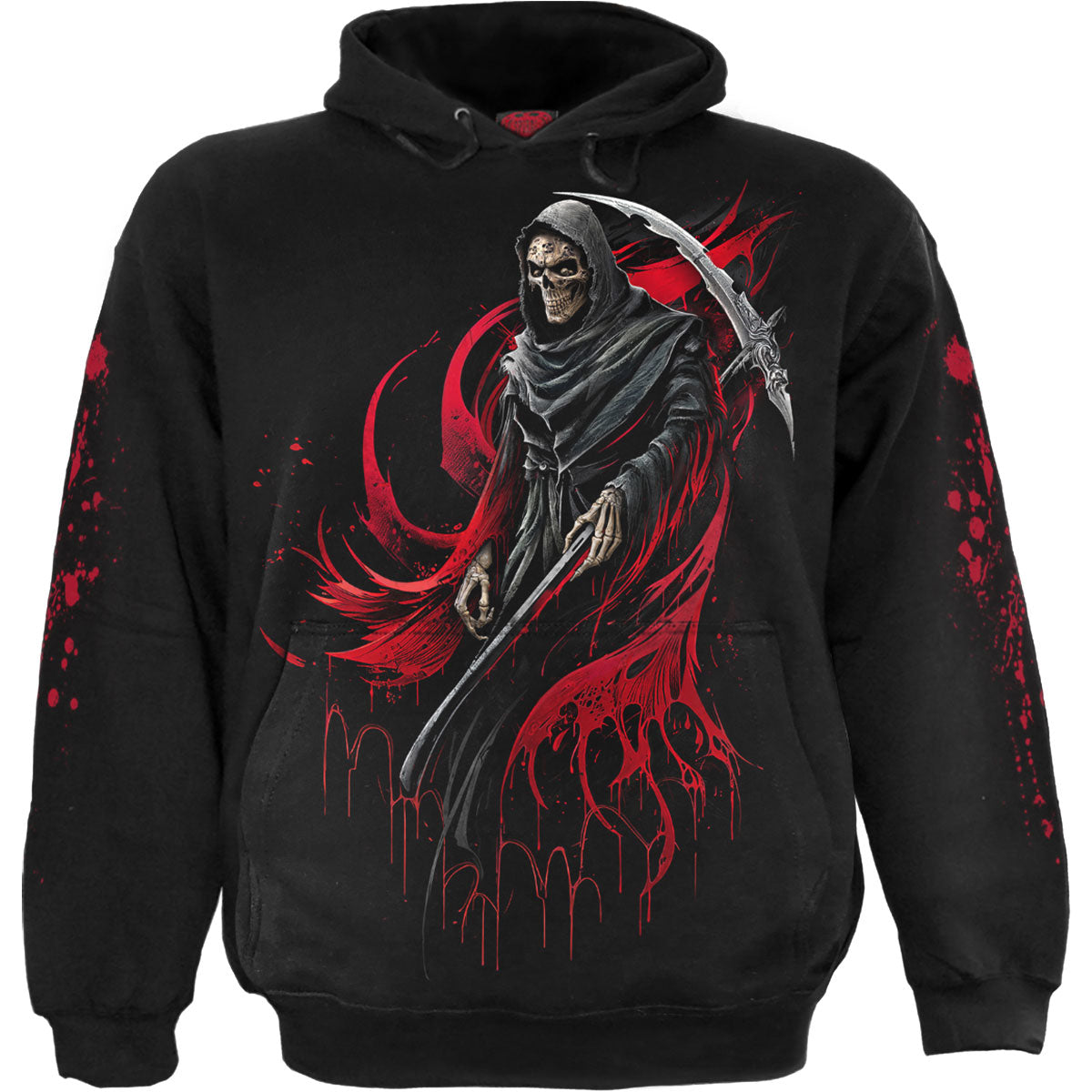 Spiral Pullover Hoodie: Screaming Death