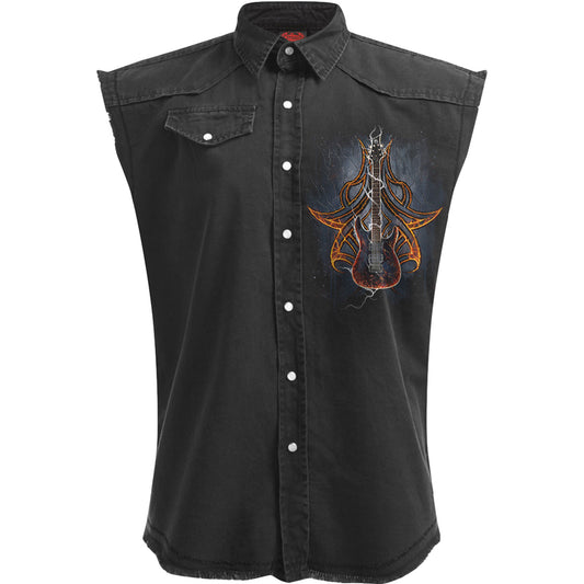 Spiral Worker Shirt: Death Rocker