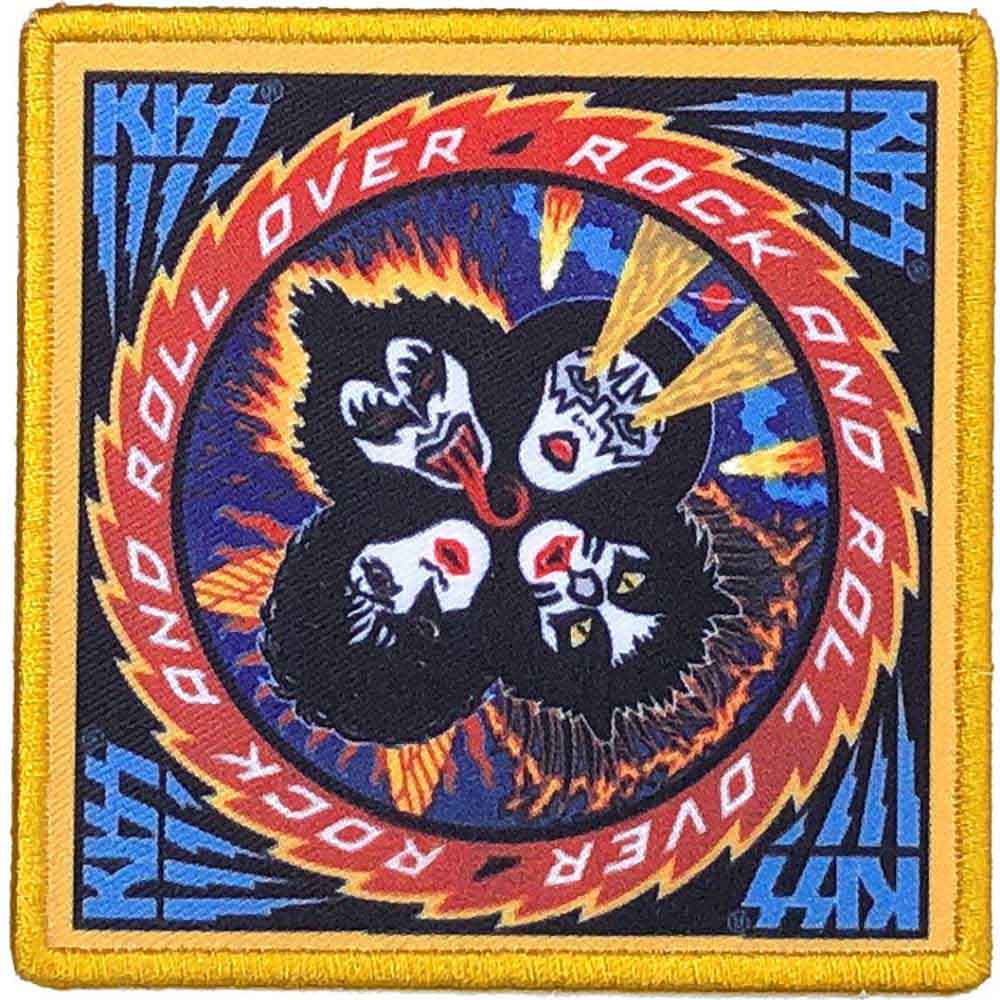 KISS Patch: Rock & Roll Over