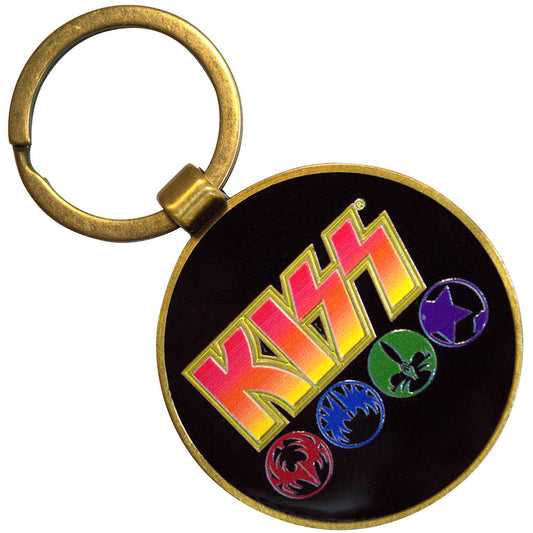KISS Keychain: Army/Logo & Icons