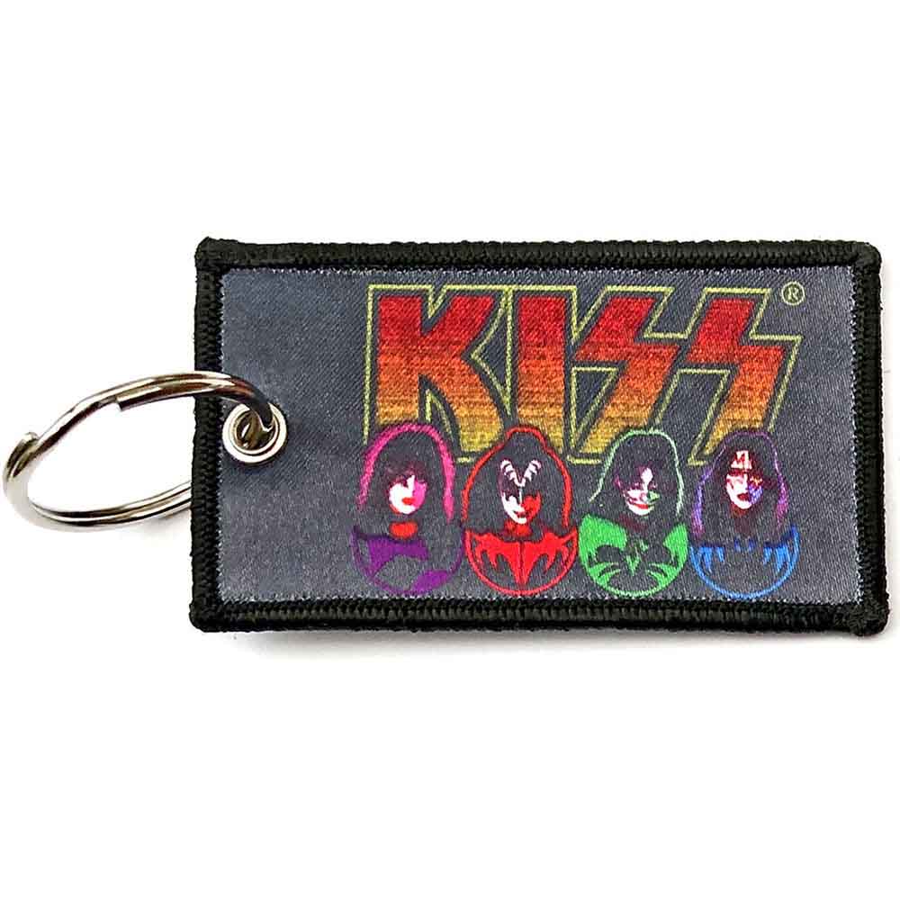 KISS Patch Keychain: Faces & Icons