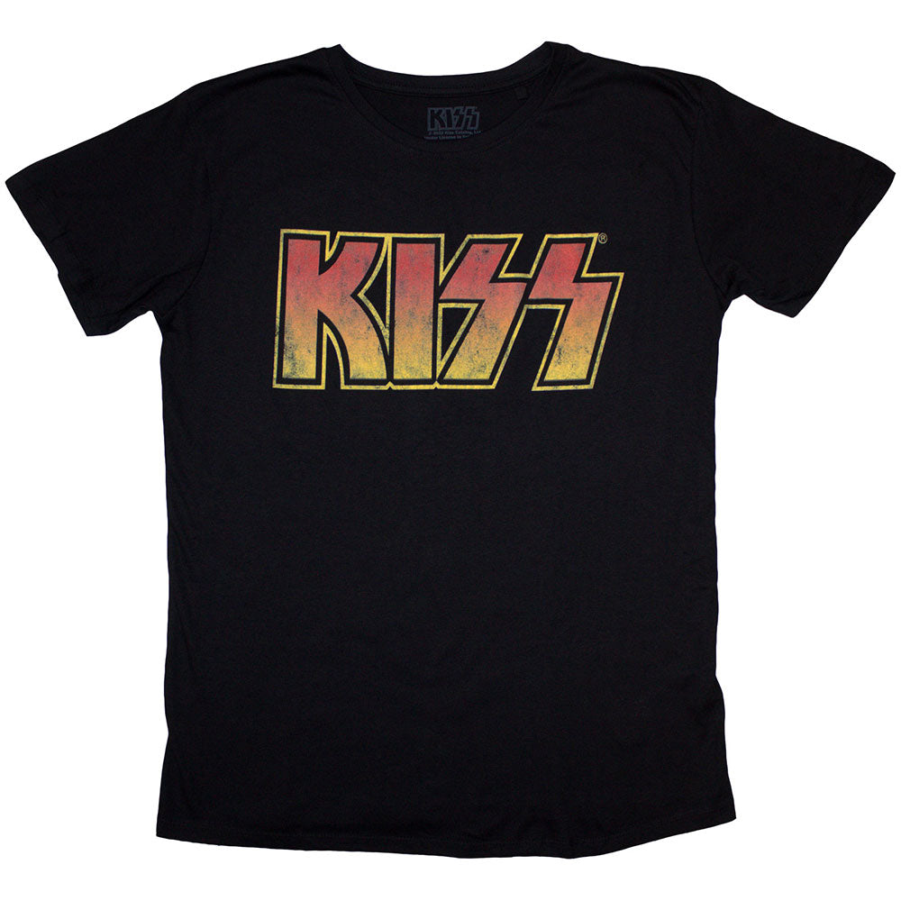 KISS Ladies T-Shirt: Vintage Classic Logo