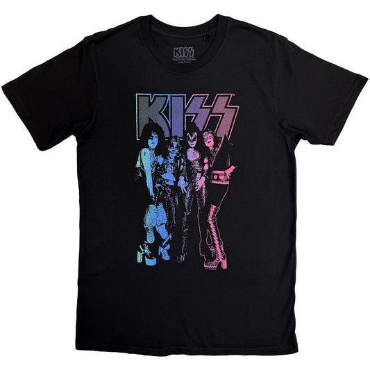 KISS T-Shirt: Purple Band