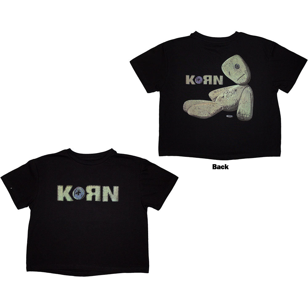 Korn Ladies Crop Top: Doll Issues