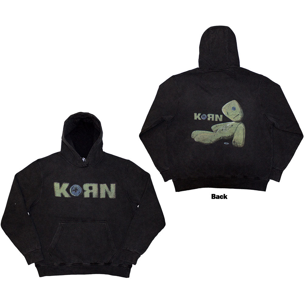 Korn Stone Wash Pullover Hoodie: Doll Issues