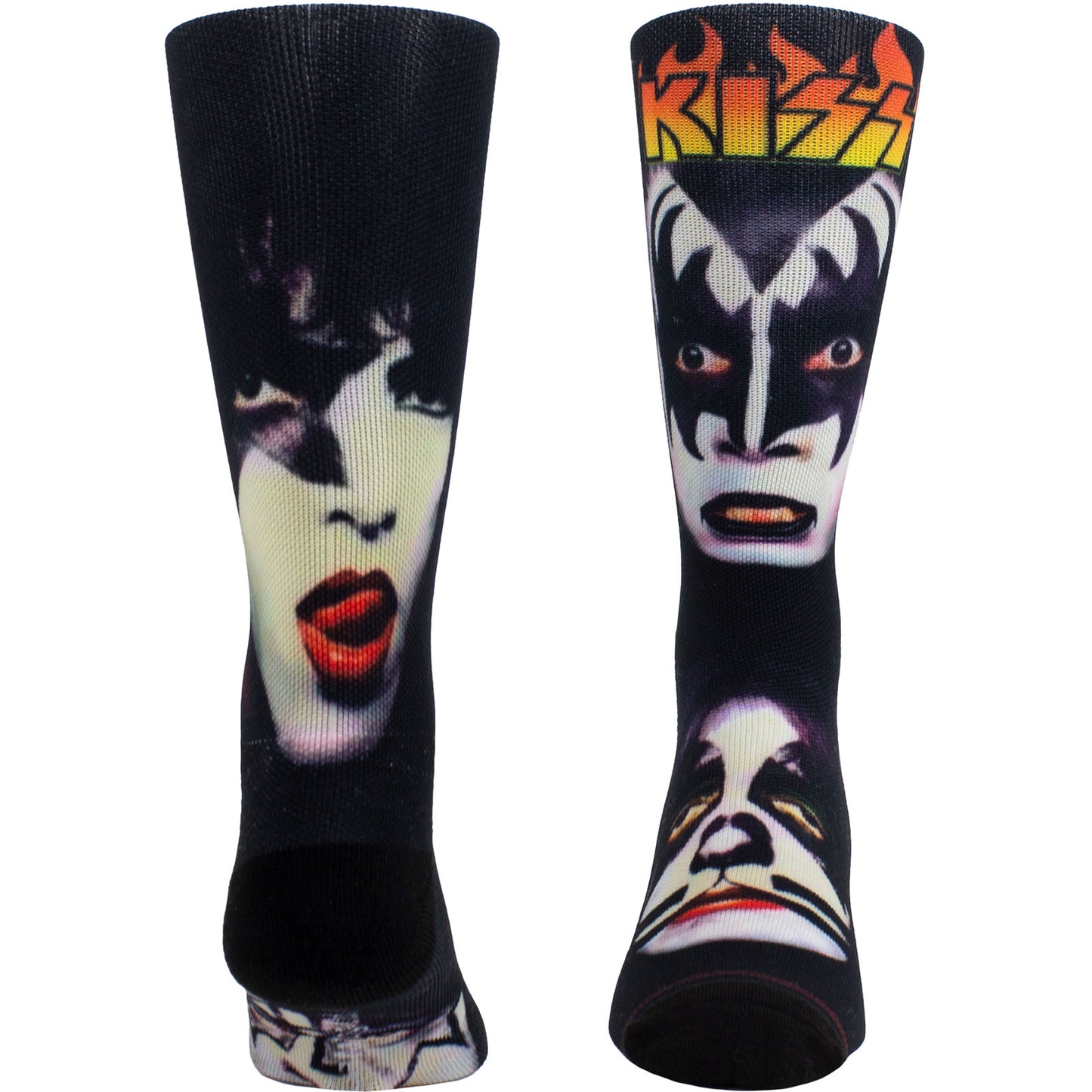 KISS Crew Socks: Faces Sublimation