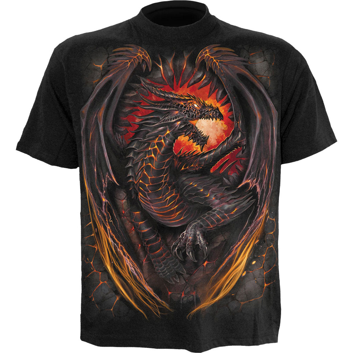 Spiral T-Shirt: Dragon Furnace