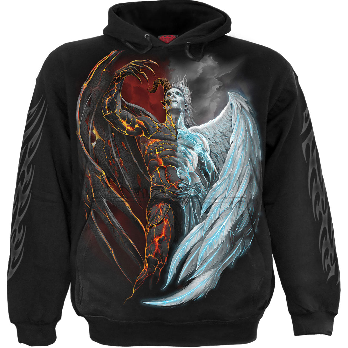 Spiral Pullover Hoodie: Divided Soul