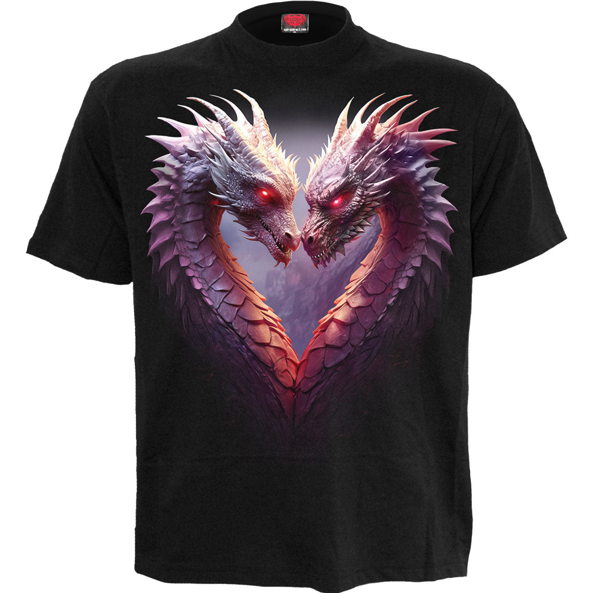Spiral T-Shirt: Heart Of Dragons