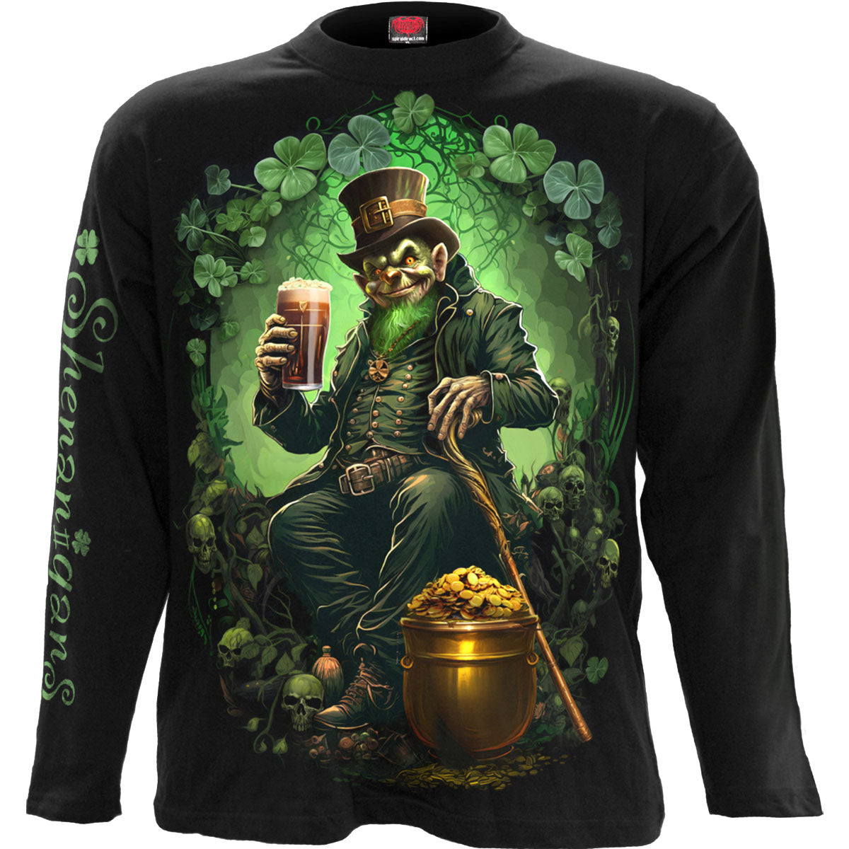 Spiral Long Sleeve T-Shirt: Shenanigans