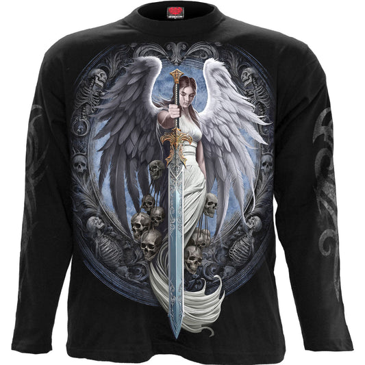 Spiral Long Sleeve T-Shirt: Angel Sword