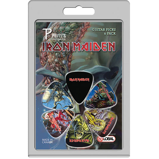 Iron Maiden Plectrum Pack: Album Covers 6-Pack