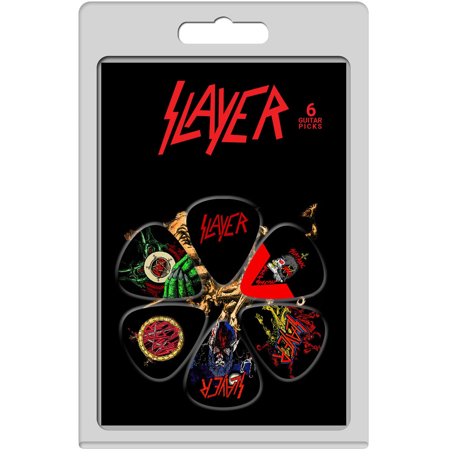 Slayer Plectrum Pack: Album Covers 6-Pack