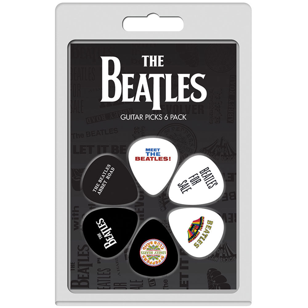 The Beatles Plectrum Pack: Album Covers 1 6-Pack