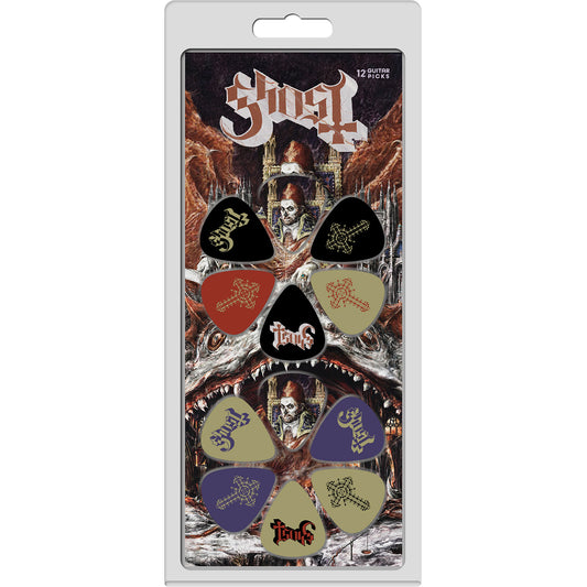Ghost Plectrum Pack: Logos 12-Pack