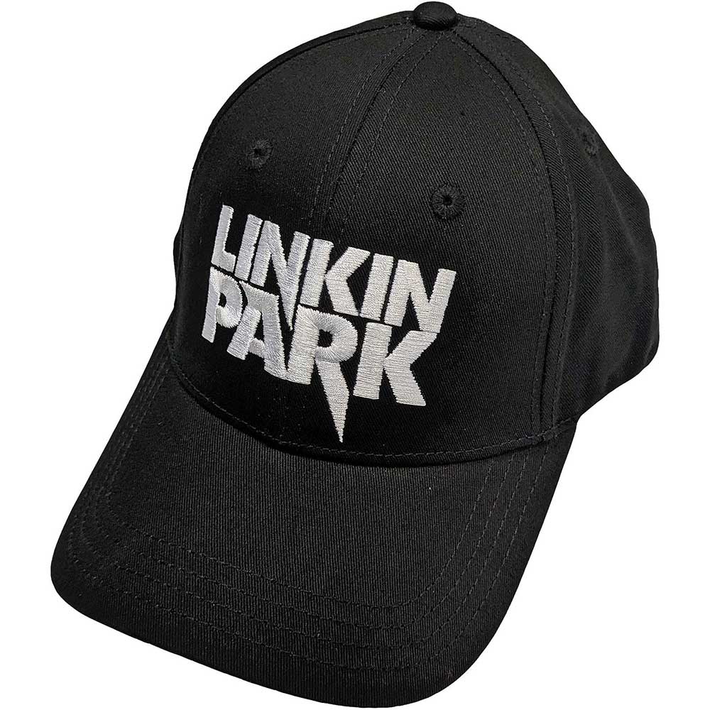 Linkin Park Baseball Cap: White Logo