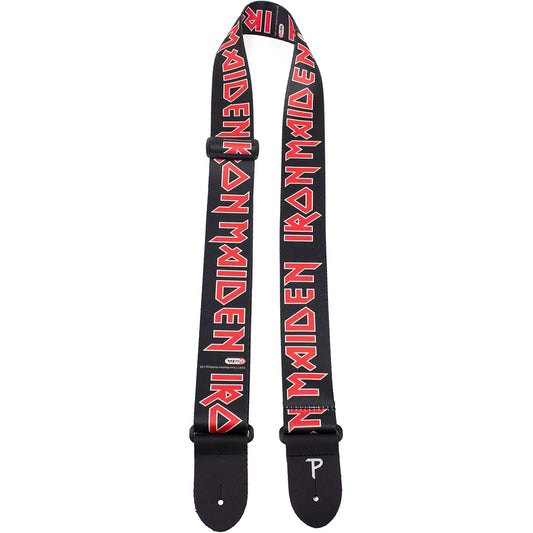 Iron Maiden Guitar Strap (Poly): Logo