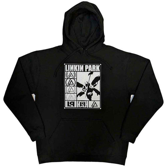 Linkin Park Pullover Hoodie: Logos Rectangle