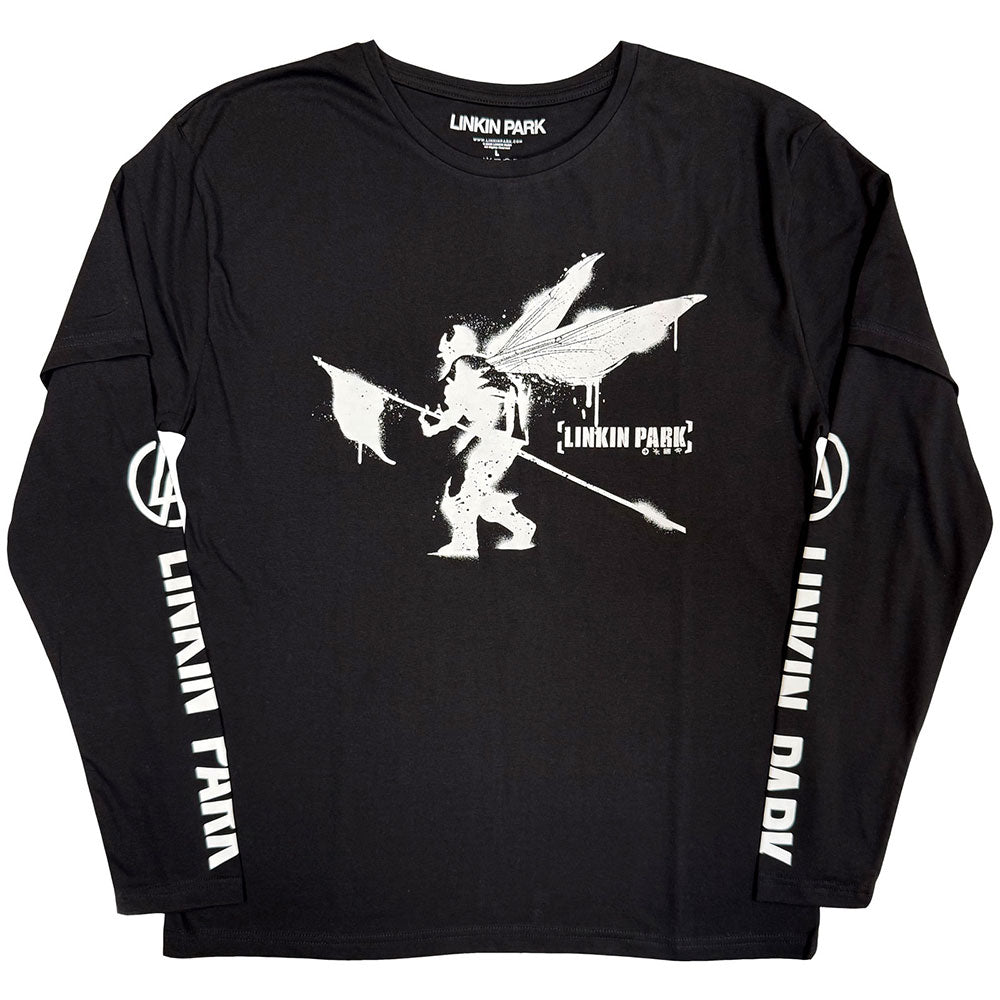 Linkin Park Layered Long Sleeve T-Shirt: Street Soldier