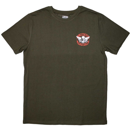 Lynyrd Skynyrd T-Shirt: Mini Biker Patch Logo