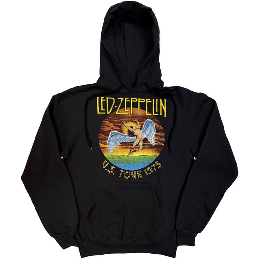 Led Zeppelin Pullover Hoodie: USA Tour '75