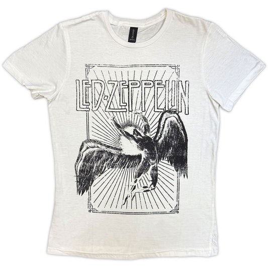 Led Zeppelin Ladies T-Shirt: Icarus Burst
