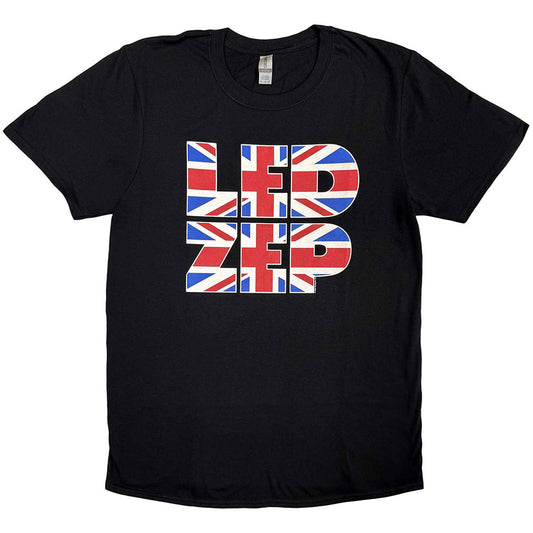 Led Zeppelin T-Shirt: Union Jack Type