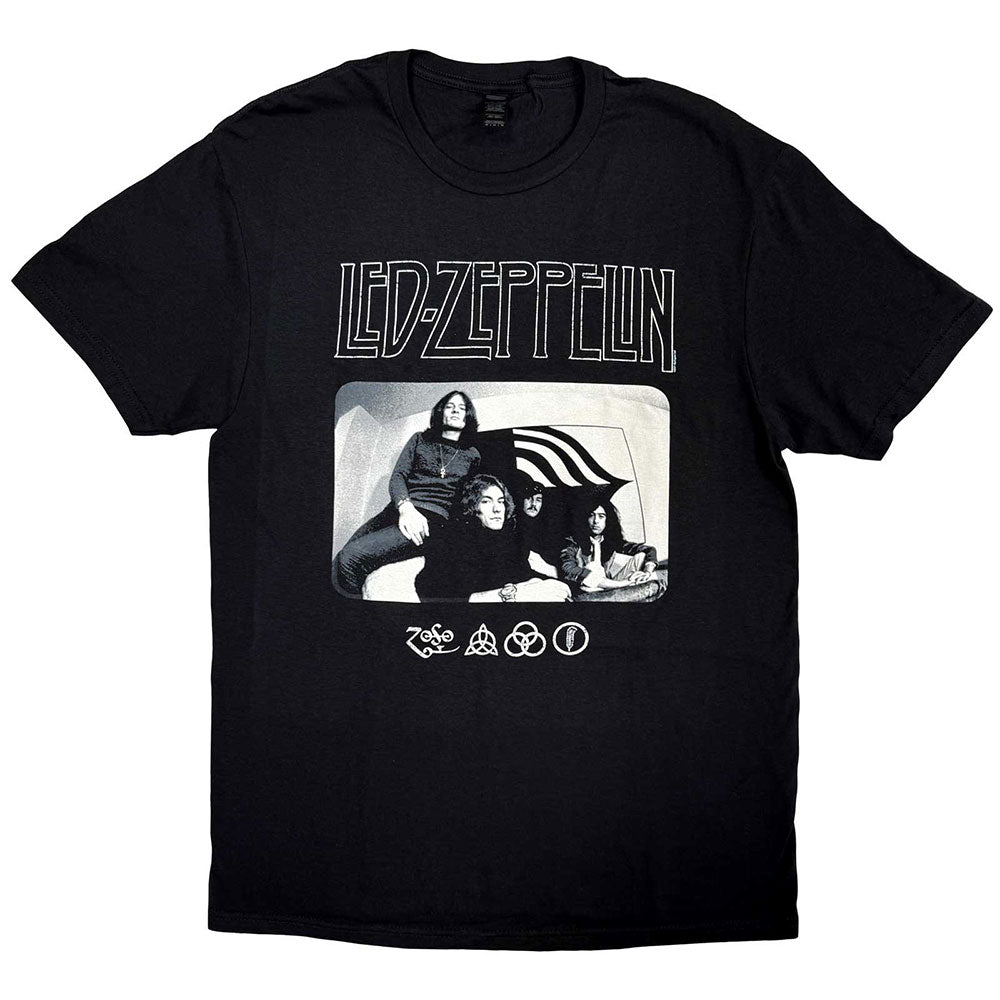 Led Zeppelin T-Shirt: Icon Logo Photo