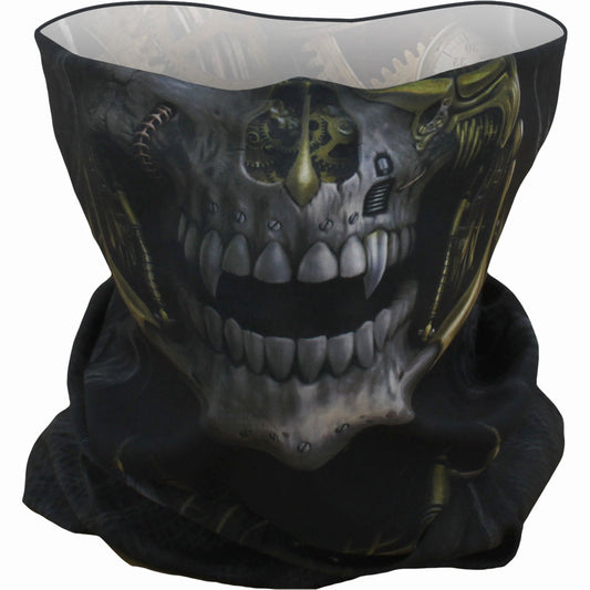 Spiral Multifunction Face Wrap: Steam Punk Reaper