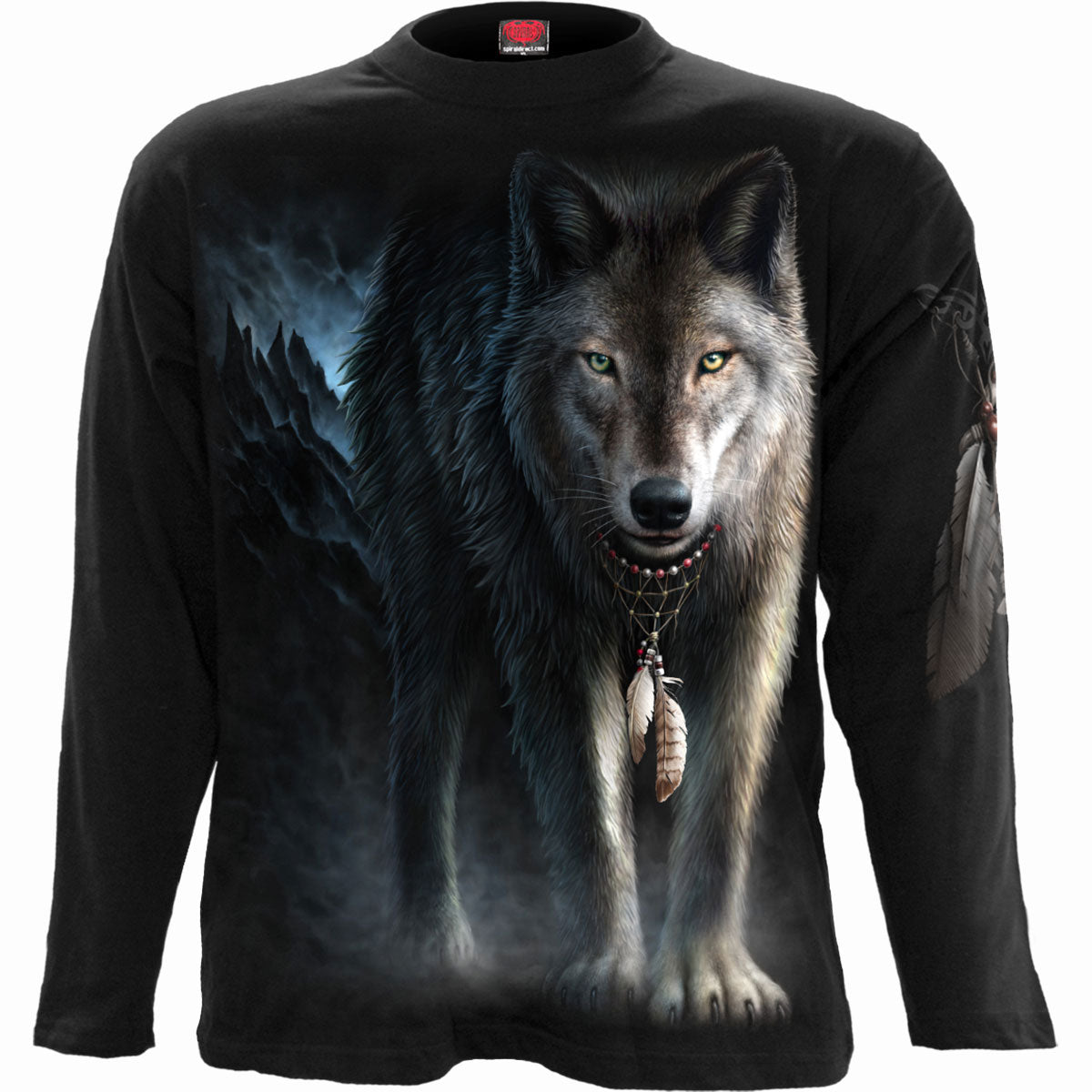Spiral Long Sleeve T-Shirt: From Darkness