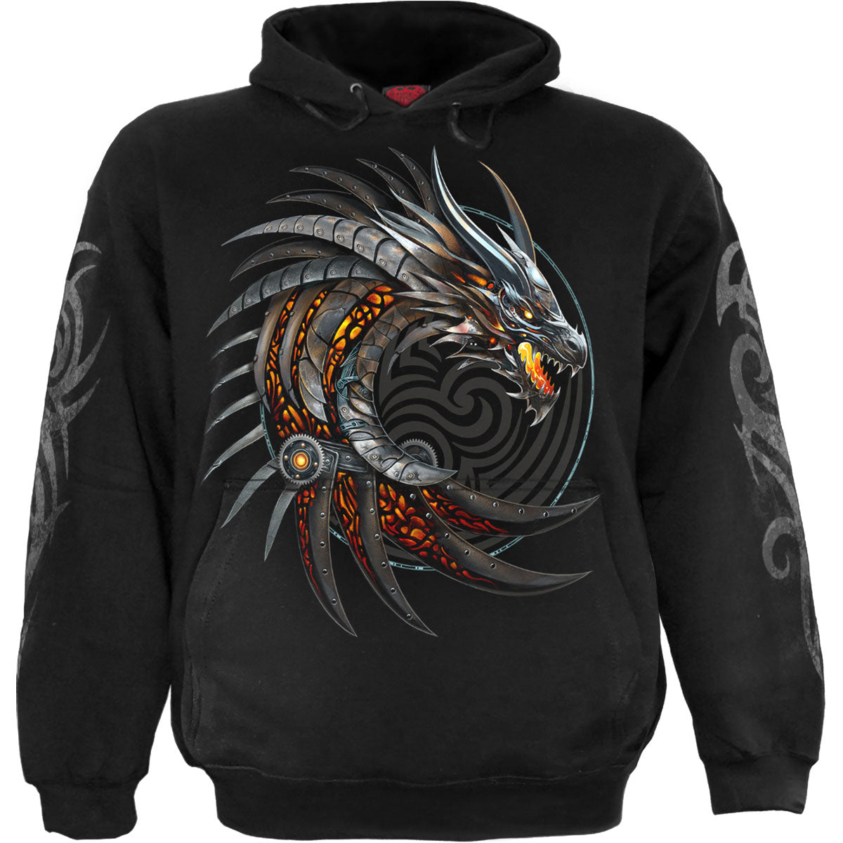 Spiral Pullover Hoodie: Razor Back
