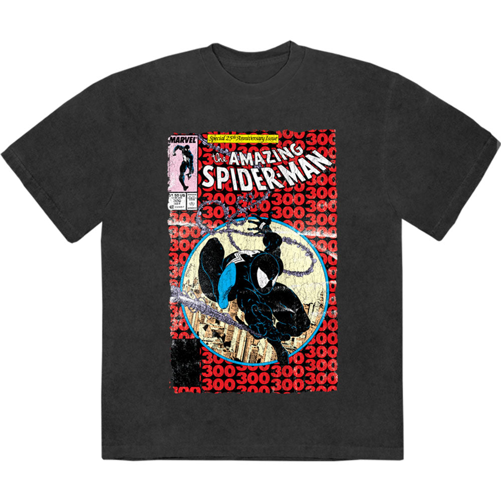 Marvel Comics Stone Wash T-Shirt: Amazing Spider-Man 25th Anniversay