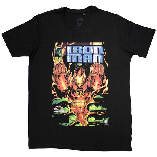 Marvel Comics T-Shirt: Iron Man Fist Comic Cover