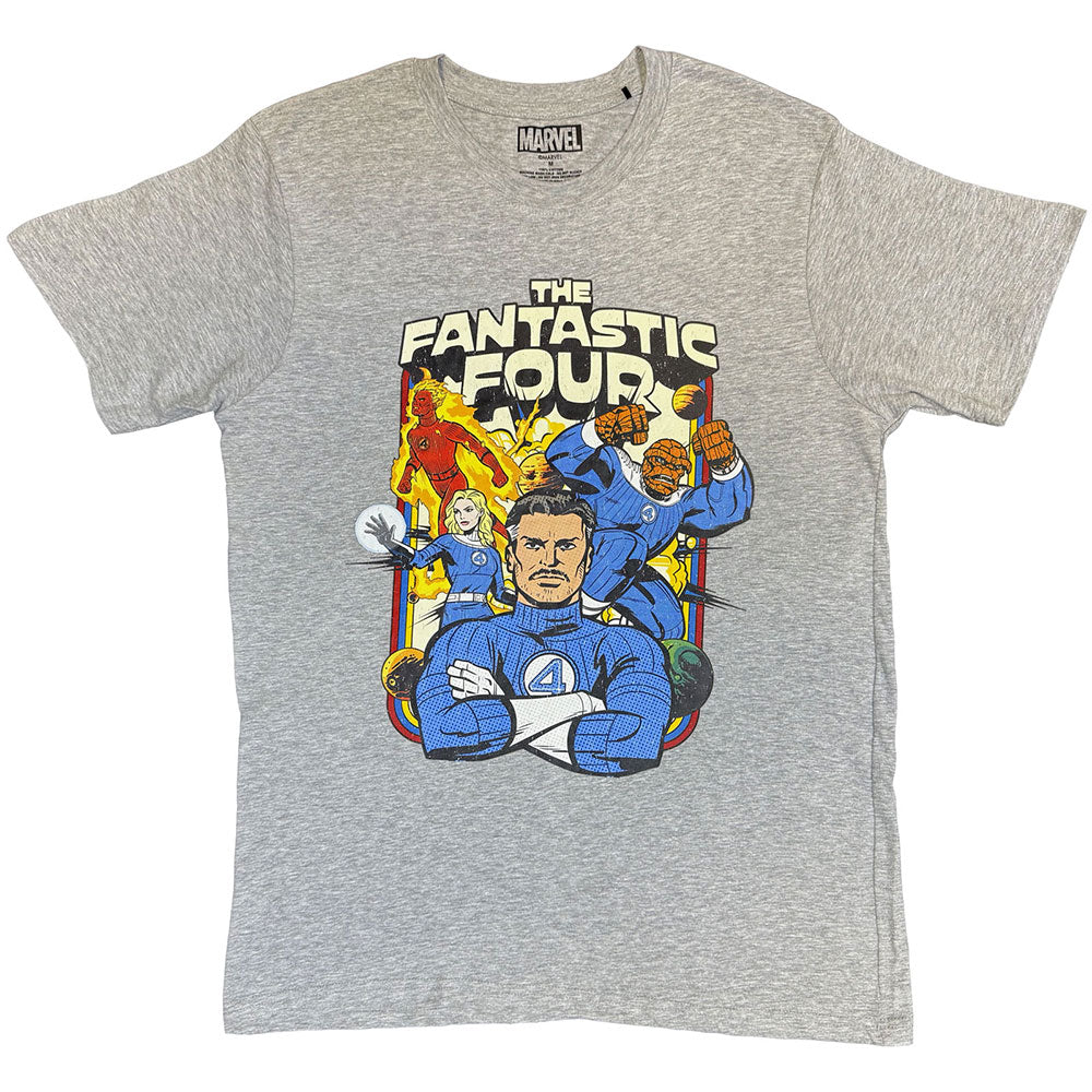 Marvel Comics T-Shirt: Fantastic Four Montage